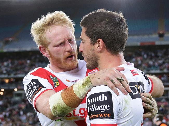 James Graham wasn’t able to help the Dragons over the line last season.