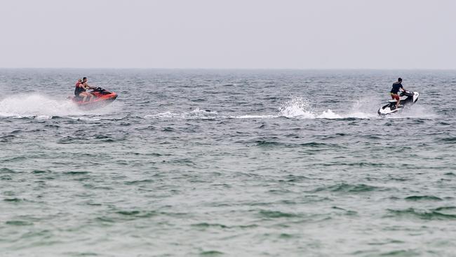 Anti-social jet skiers have become an issue over the last few years in Bayside. Picture: Andy Brownbill