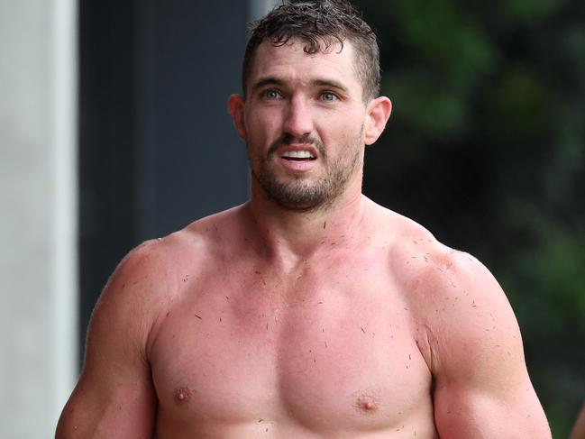 Corey Oates, Brisbane Broncos training, Red Hill. Picture: Liam Kidston