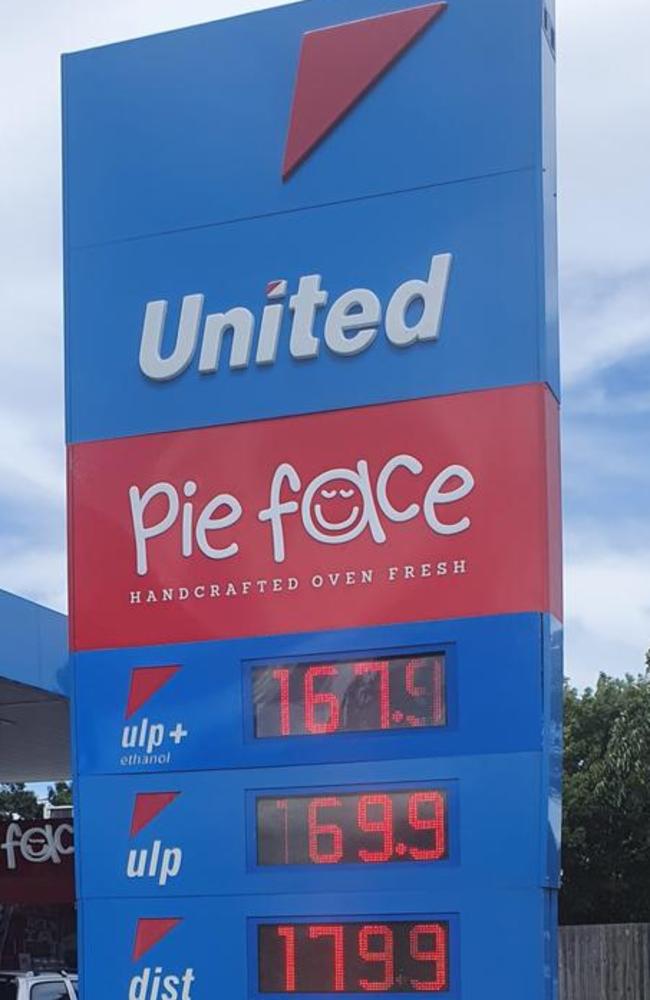 A United Fuel petrol station. Picture: Supplied