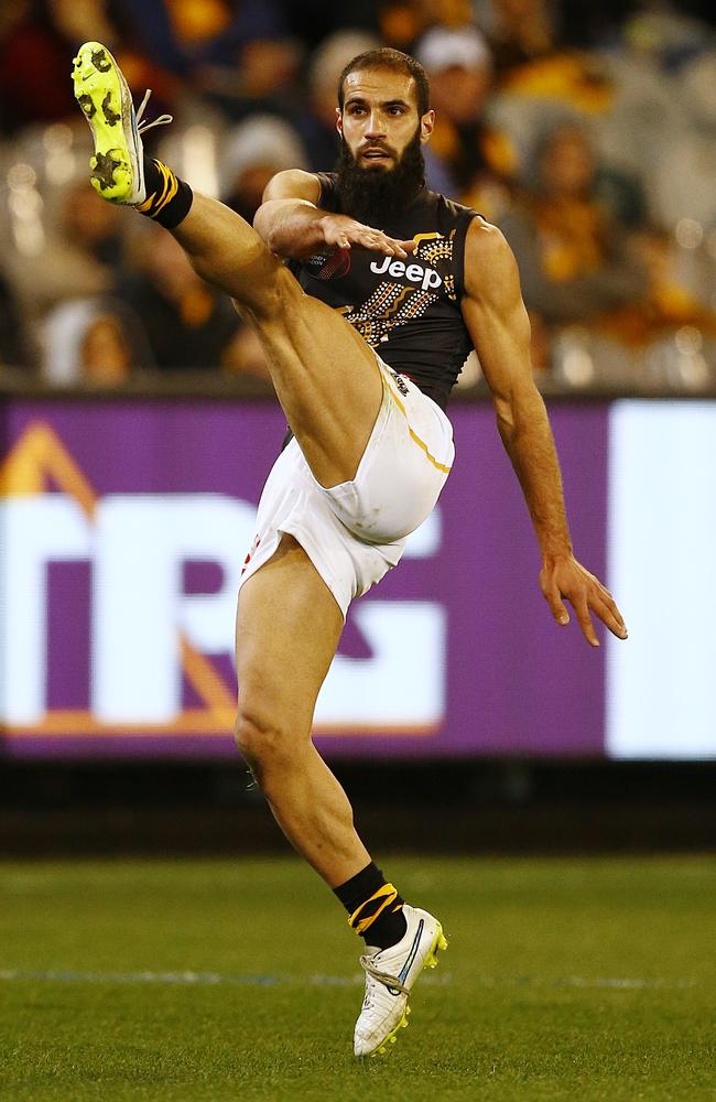 Bachar Houli is a lovely left-foot kick. Picture: Wayne Ludbey