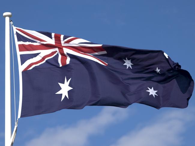 Students were asked to redesign the Australian flag.