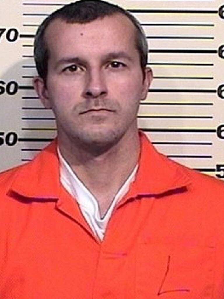 Chris Watts in his new mug shot booking photo after being convicted of murder