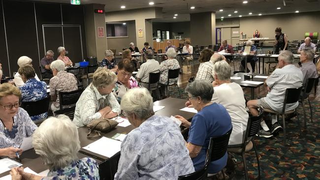 Members of Grafton Probus at their November meeting at the Grafton District Services Club.