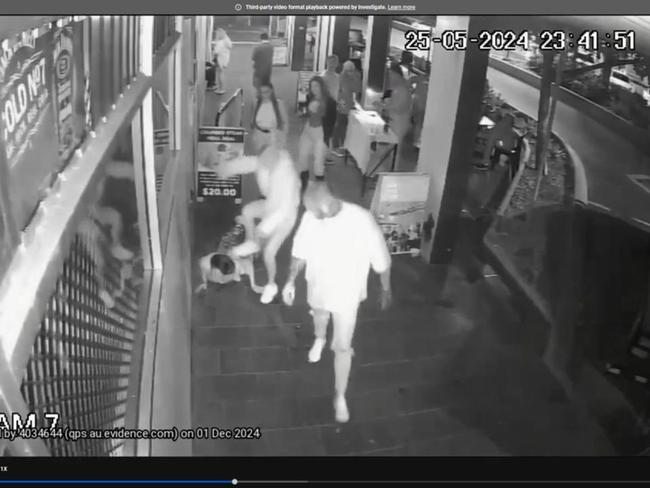 Footage shows ‘disgusting’ attack by tattoo shop owner