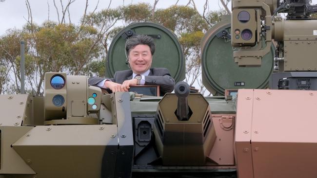 Richard Cho, Head of Hanwha Australia Picture: Mark Wilson