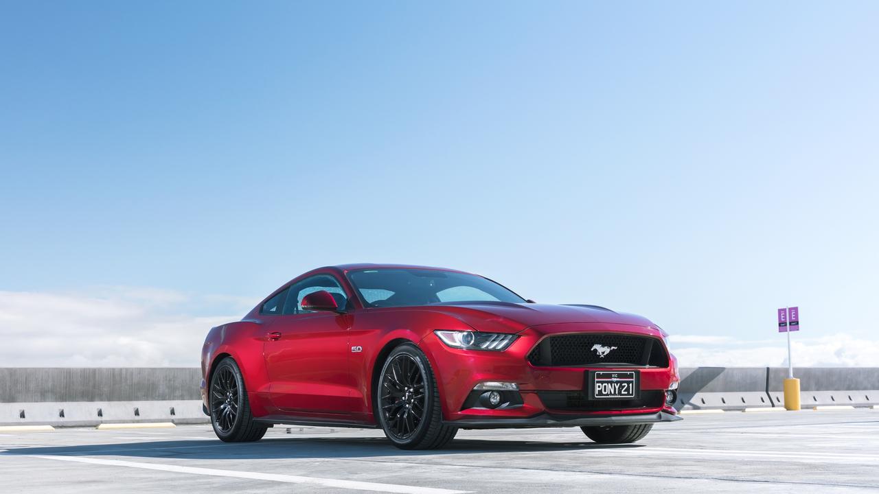 Owners of 2014-2017 Ford Mustangs may need to take their cars into a Ford dealership after potential defects with its rear vision camera were identified. Picture: Supplied