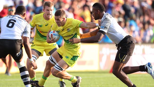 Joe Pincus - Rugby Sevens (Photo by MICHAEL BRADLEY / AFP)