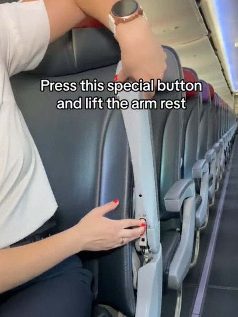 How to Lift the Armrest on Your Airplane Seat