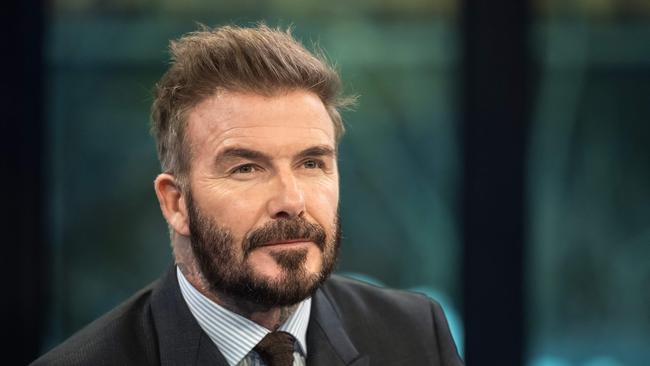 Former England's football player and UNICEF Goodwill Ambassador David Beckham.
