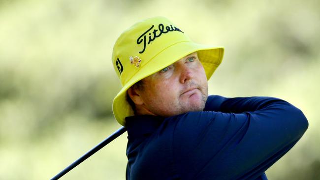 Jarrod Lyle’s yellow hat became his trademark symbol.. Picture: Gregg Porteous