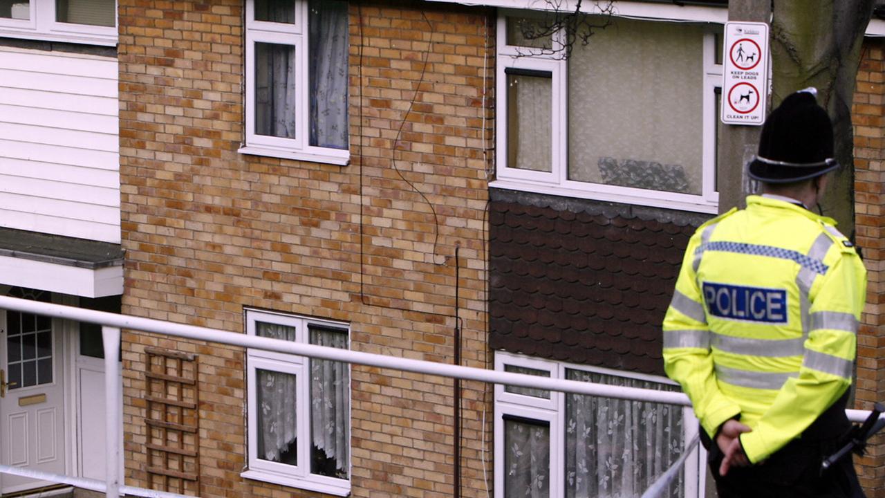 The flat where Shannon Matthews was found.