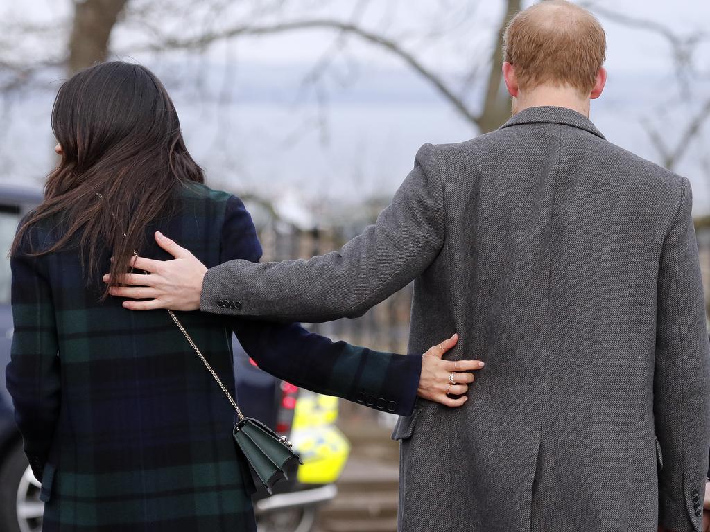 Meghan and Harry have turned their backs on being senior members of the royal family. Picture: AP Photo/Frank Augstein, File