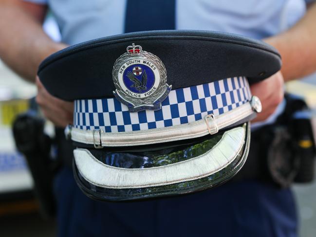 SYDNEY, AUSTRALIA , NSW Police Force general generic stock GV breaking news police tape image at the Headquarters in Surry Hills, Sydney Australia. Picture: NCA Newswire / Gaye Gerard