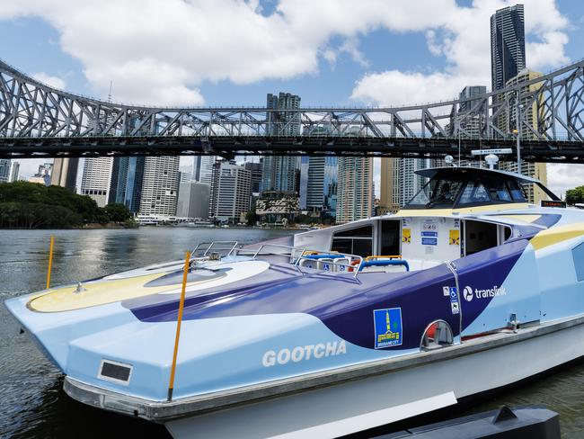 New Bluey City Dog ferry to operate on the Brisbane River. Picture Lachie Millard