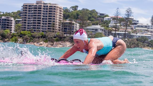 Georgia Miller in action during last year’s series. Picture: Trent Callaghan