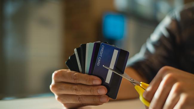 Experts suggest putting down the credit card until the balance reaches zero, because purchases made on credit cards with existing debt could attract interest rate charges from day one.