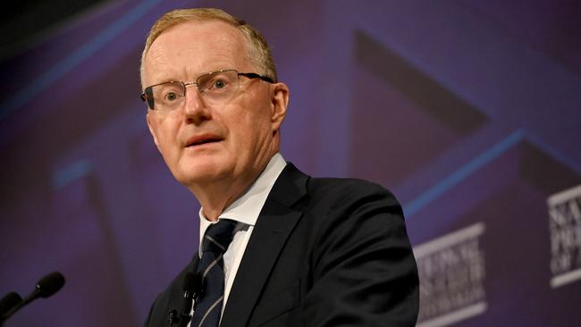 RBA governor Philip Lowe. Picture: NCA NewsWire/Jeremy Piper