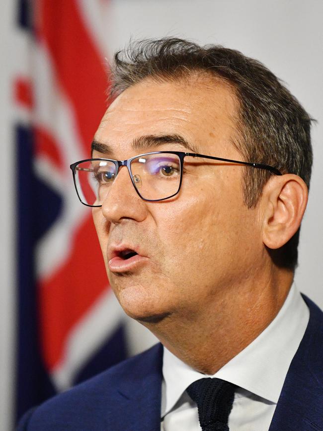 South Australian Premier Steven Marshall. Picture: David Mariuz/AAP