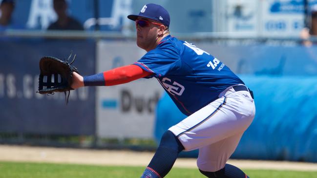 Rixon Wingrove is one of the Phillies’ Single A prospects playing for Adelaide.