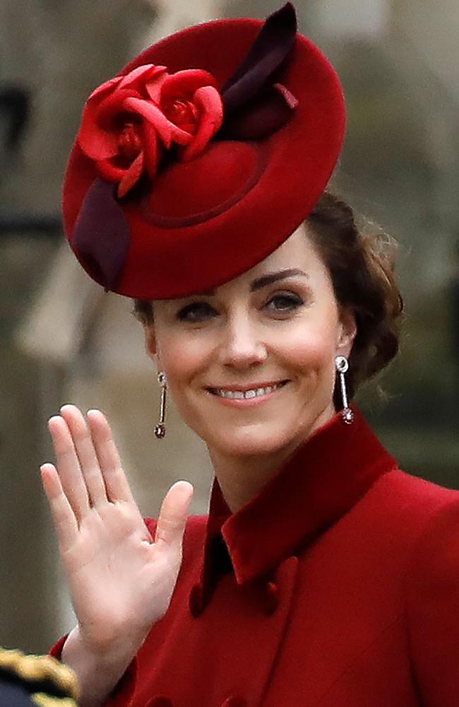 Kate is lovely to look at, works hard and never causes anyone even a jot of offence. Picture: Tolga Akmen/AFP