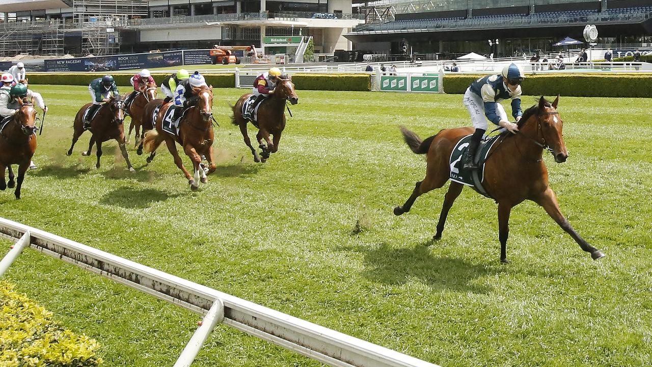 James McDonald cruises to victory aboard Coolangatta at Randwick last month. Picture: Getty Images