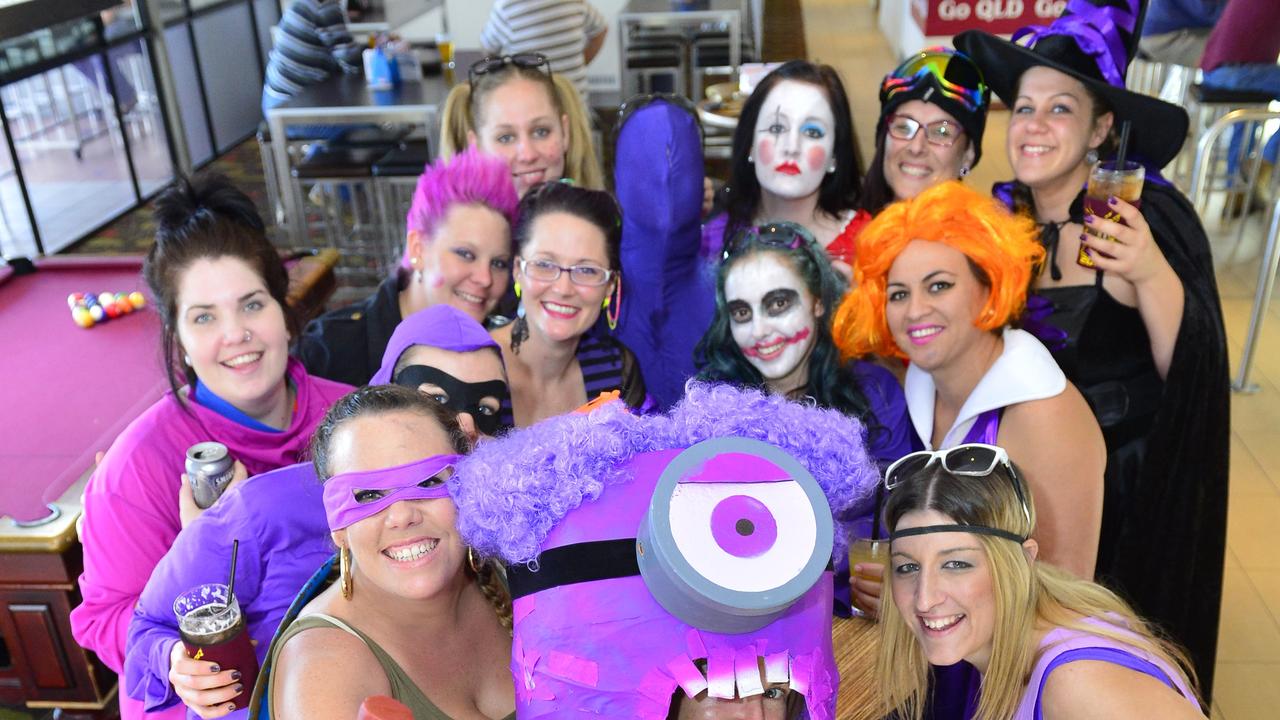 The Gladstone Raidettes were at the Queens Hotel celebrating mad Monday after their grand final win over Yeppoon. Photo Christopher Chan / The Observer