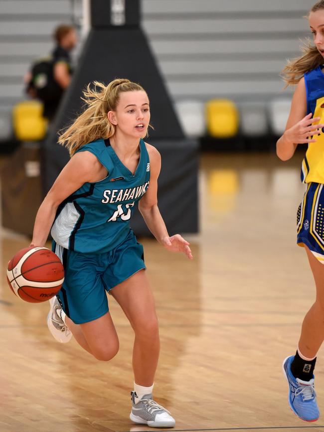 Gold Coast Seahawks’ Katie Deeble. (Photo/Steve Holland)