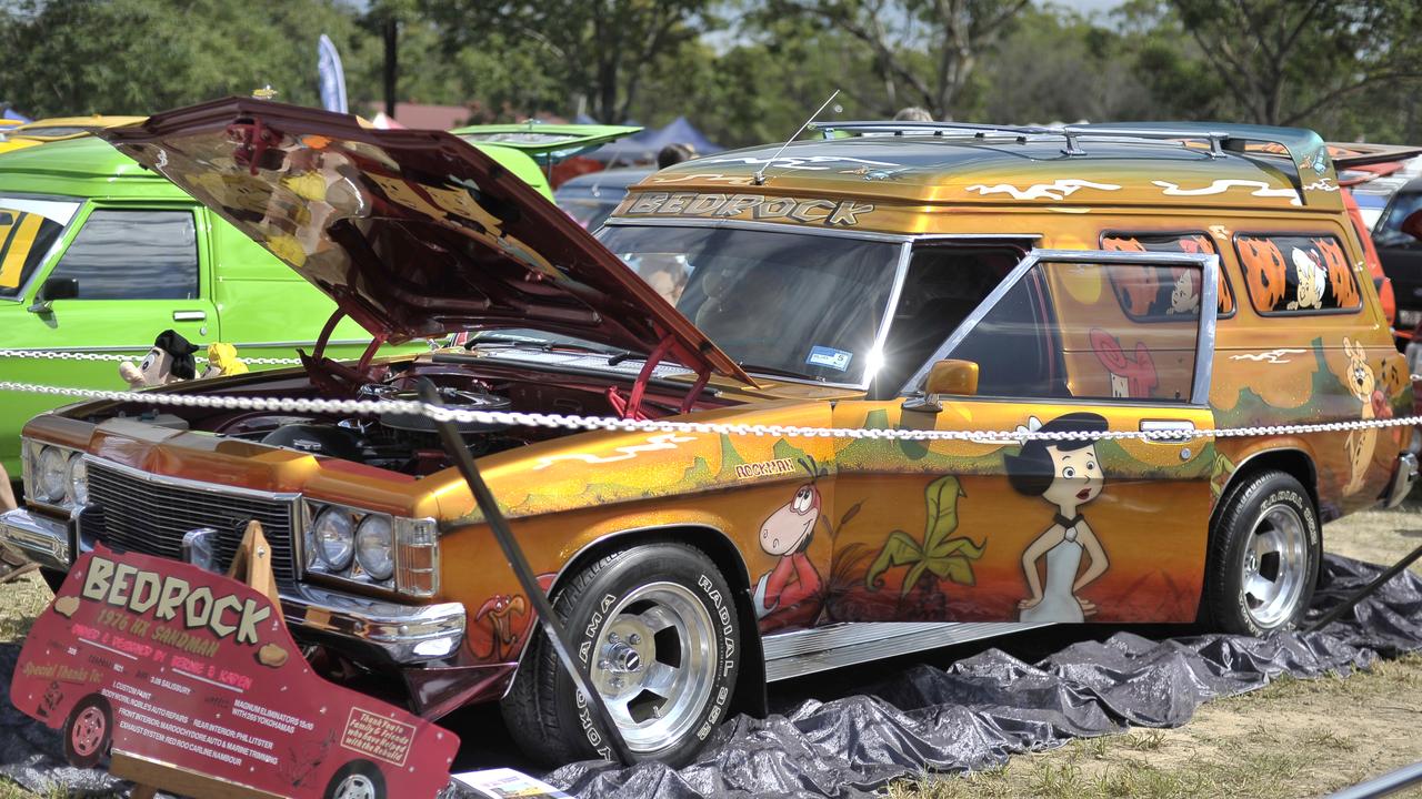 Van Nationals Panel van diehards motor to Charters Towers Townsville