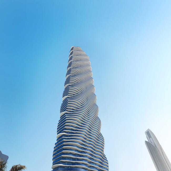 Plans for the Gold Coast tallest building, Spirit, released by developers Forise Holdings.