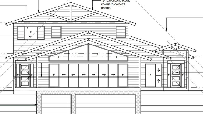 Plans for the new dwelling at 58 Shelly Beach Road, East Ballina.