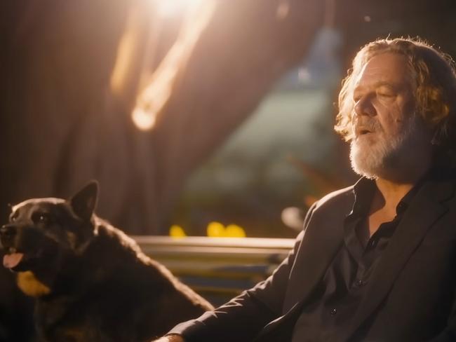 Russell Crowe features on the latest single from Italian singer Zucchero. He recorded his vocals on his farm in Nana Glen, and shot his part of the video in Guanaba in Queensland. Picture: Zucchero/Youtube