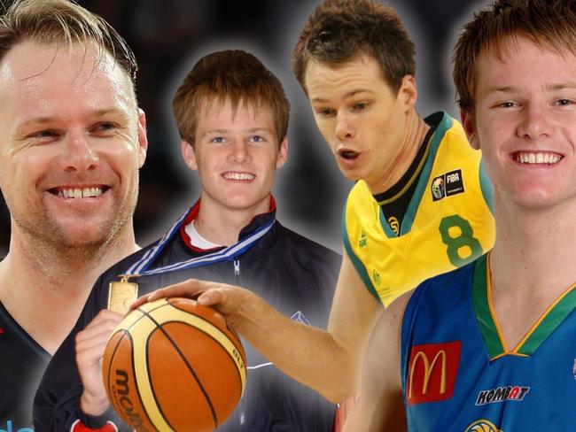 Brad Newley NBL retirement art