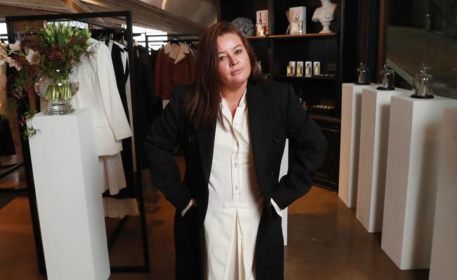 Robyn Catinella at her PR/Sales showroom in Paddington. Picture: John Feder/The Australian.