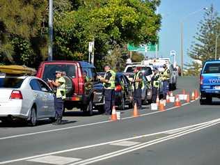 Research shows a person's crash risk spikes if they're driving at 0.05 and increases sharply from there. Picture: Warren Lynam