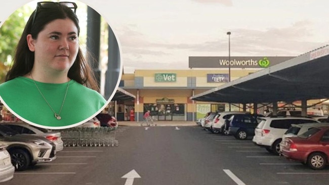 Breanna Maree shares the moment she spotted a parked car with deceased man in Redlynch Shopping Centre.