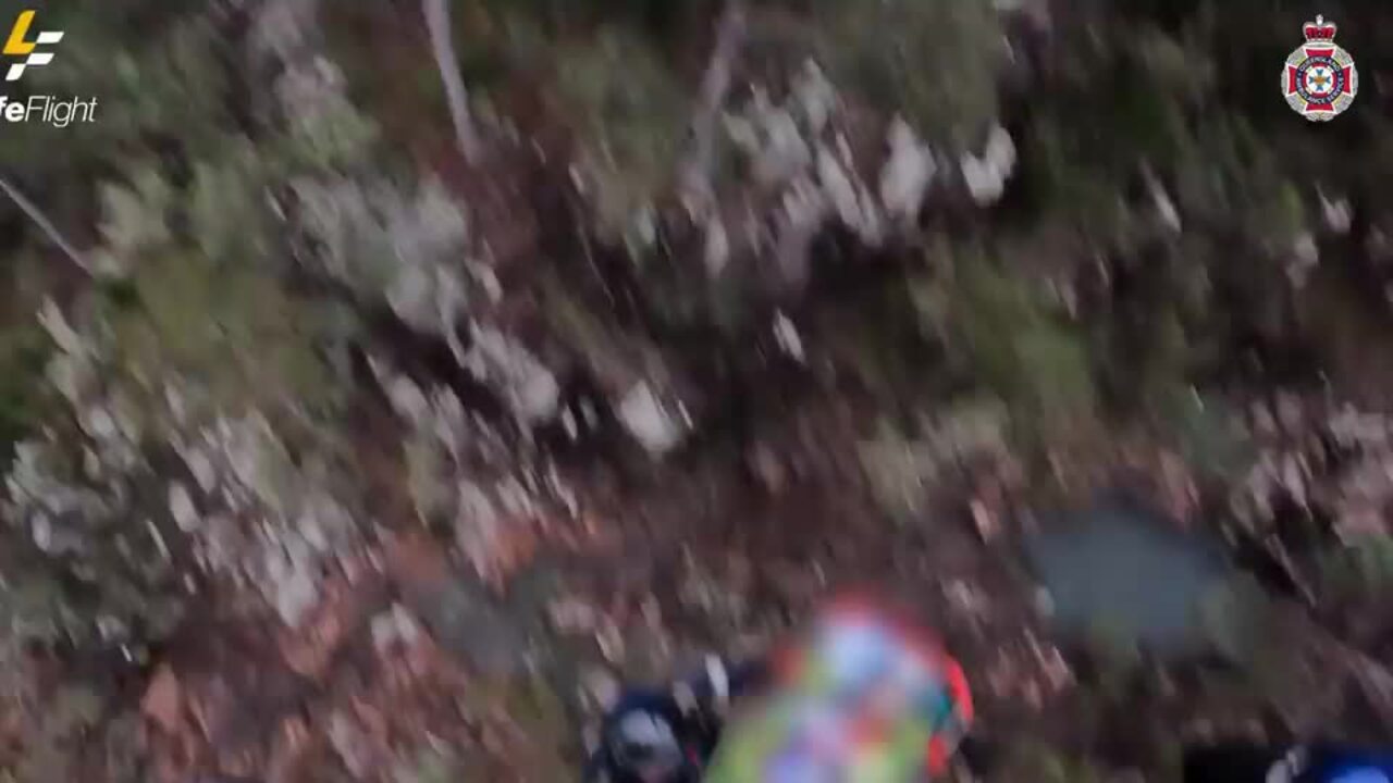 Lifeflight take to Mt Walsh