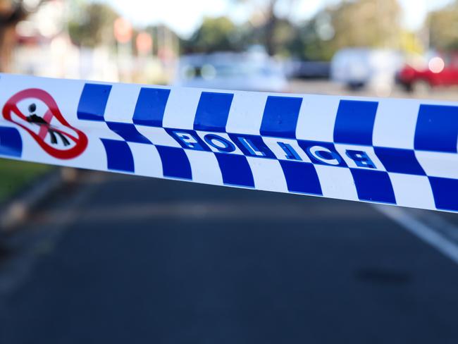 SYDNEY, AUSTRALIA - NEWSWIRE PHOTOS June 14 2022: A general stock image of a Police tape in Sydney. Picture NCA Newswire/ Gaye Gerard.