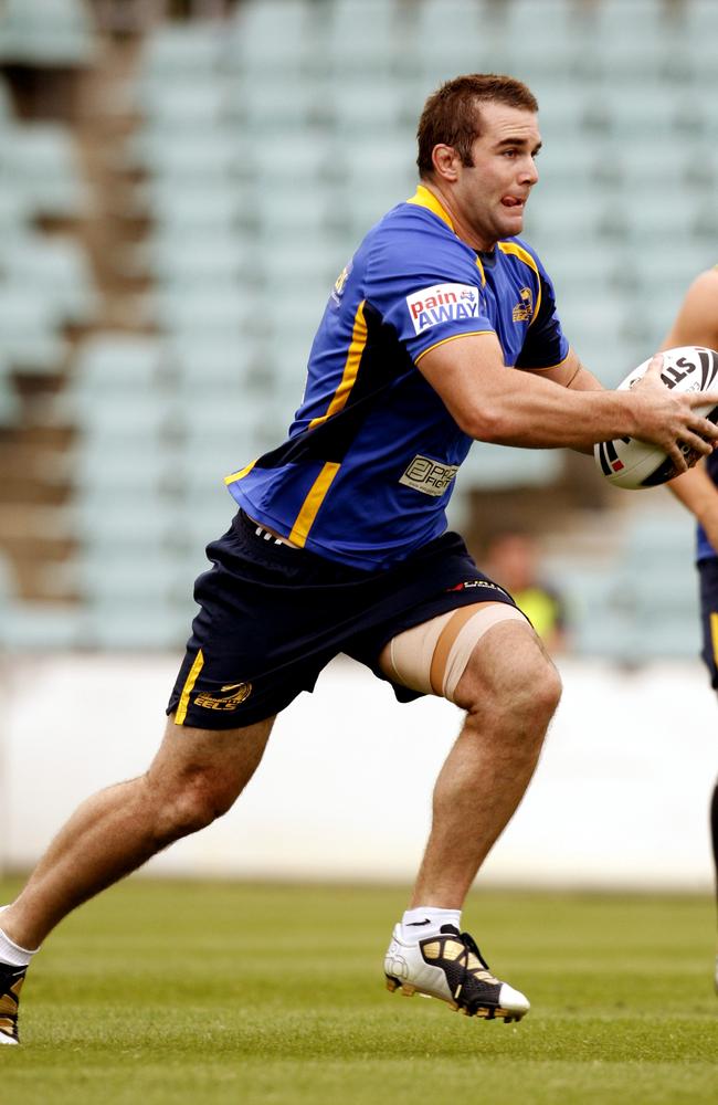 Poore played for the St George Illawarra Dragons, Parramatta Eels and even had a State of Origin call-up.