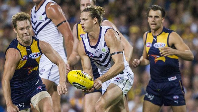 Nat Fyfe took over the Fremantle captaincy this year.