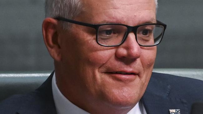 CANBERRA, AUSTRALIA - NOVEMBER 8: Scott Morrison MP during Question time at Parliament House in Canberra. Picture: NCA NewsWire / Martin Ollman