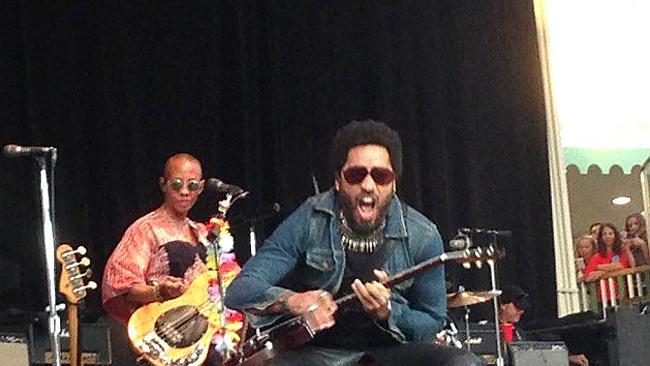 Lenny Kravitz in Concert at GrÃ¶na Lund, Stockholm, Sweden - 03 Aug 2015