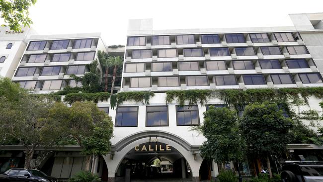 The Calile Hotel in Fortitude Valley. Picture: Steve Pohlner