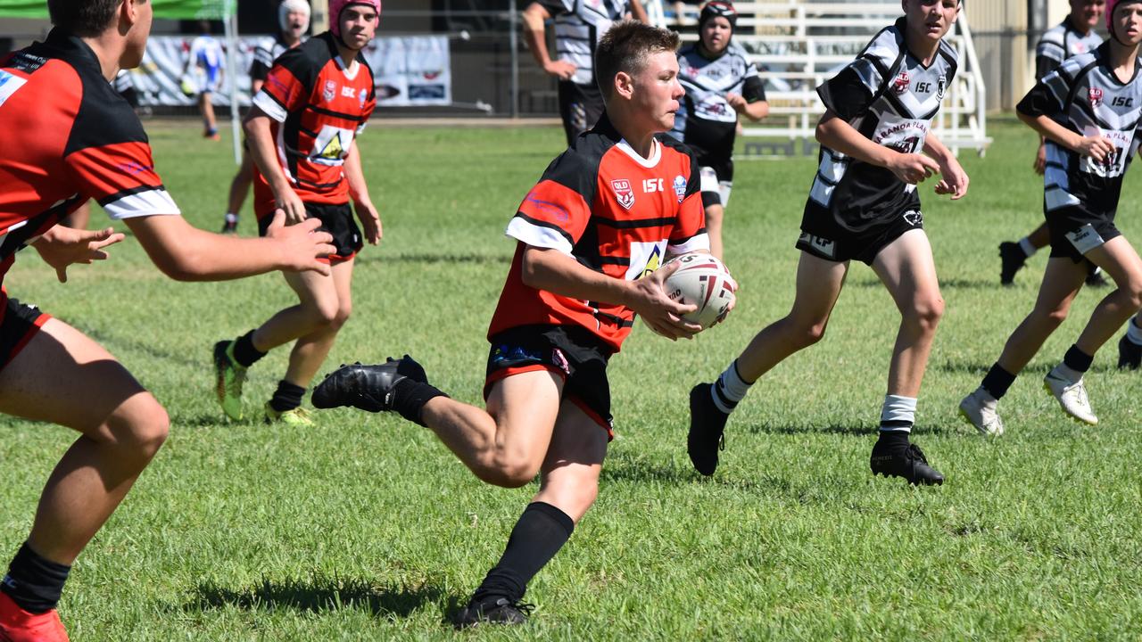Mitchell Magpies v Toowoomba Valley Roosters U16. Adrian Vowles Cup 2020.