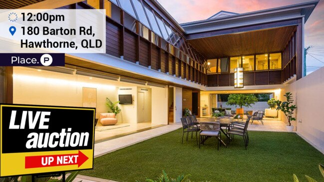 Replay: Brisbane house auctions - 180 Barton Rd, Hawthorne