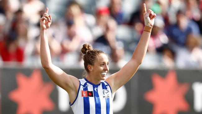 The Roos will now play in a home preliminary final. (Photo by Michael Willson/AFL Photos via Getty Images)