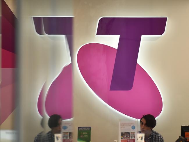 Signage at a Telstra store in Sydney on Tuesday, March 22, 2016. Telstra customers have taken to social media again to vent their frustration about another service outage, the fourth in two months. (AAP Image/Mick Tsikas) NO ARCHIVING