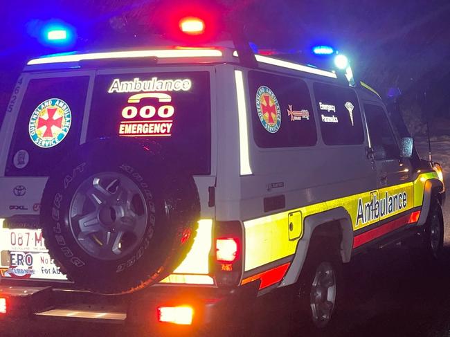 Queensland Ambulance Service was called to two road crashes in the Gladstone region overnight. Generic image.