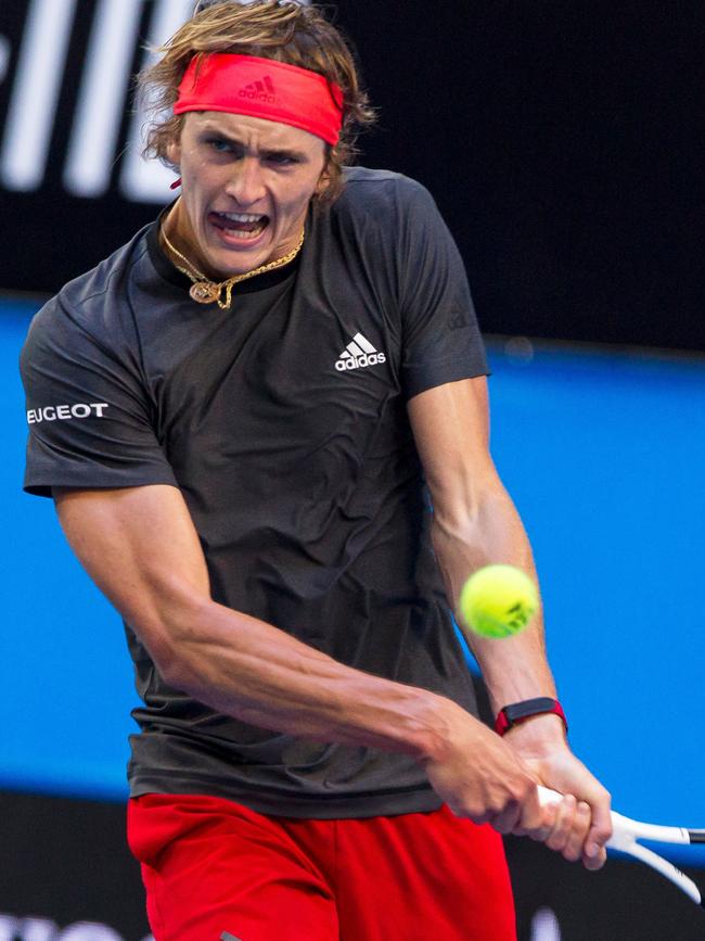 Alexander Zverev. Picture: AFP