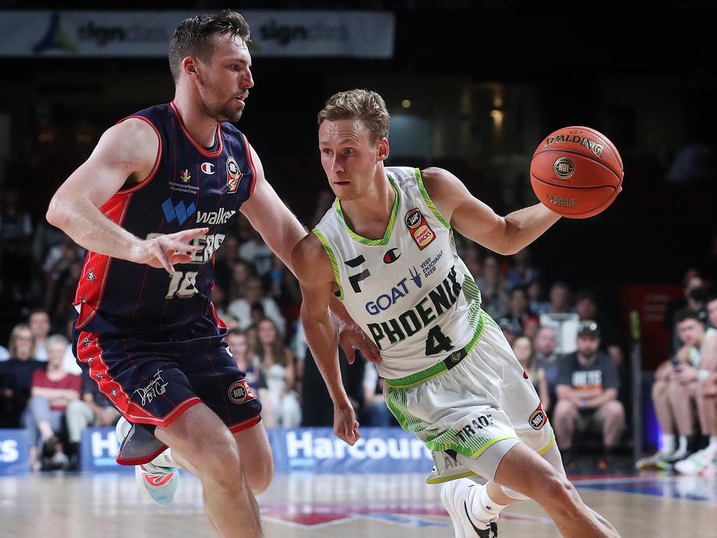 Kyle Adnam playing for South East Melbourne last season. Photo: Sarah Reed/Getty Images.